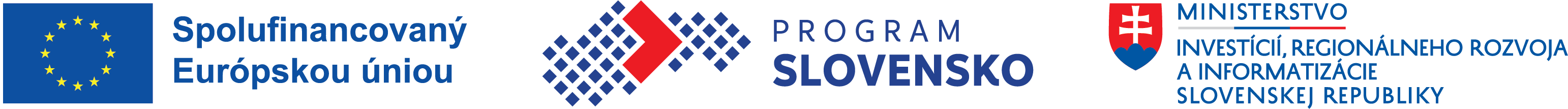 Program Slovensko – spolufinancované Európskou úniou